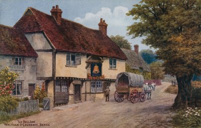 O Bell Inn Waltham St Laurence, Berks de Alfred Robert Quinton